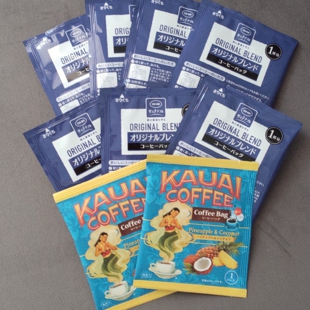 ドリップコーヒー ORIGINAL BLEND KAUAI COFFEE 食品/飲料/酒の飲料(コーヒー)の商品写真