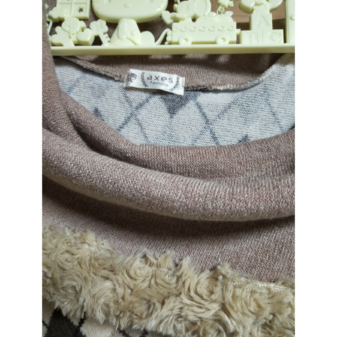 axes femme - axes アクシーズファム 薄手の 長袖ニット axes femme - axes アクシーズファム 薄手の 長袖ニット