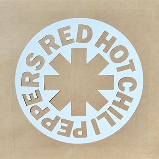 RED HOT CHILI PEPPERS カッティングステッカ◆マットホワイト(ミュージシャン)