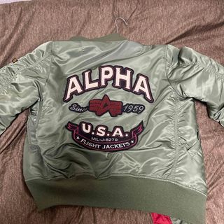 アルファインダストリーズ(ALPHA INDUSTRIES)のALPHA INDUSTRIES  ma-1 アルファ　フライトジャケット(フライトジャケット)