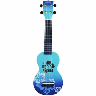 【色: ブルーバースト】MAHALO ソプラノ UKULELE デザイナーシリー(楽器のおもちゃ)