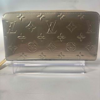 ルイヴィトン(LOUIS VUITTON)のルイヴィトン　M68642 シャンパーニュ メタリゼグレー(長財布)