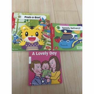 ベネッセ(Benesse)のこどもちゃれんじぷちEnglish 絵本  Picture Book3冊(絵本/児童書)