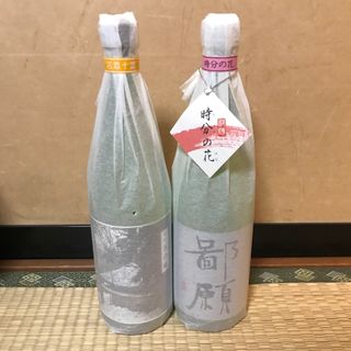 鄙願(ひがん) 時分の花　雪の五合庵　2本セット　720ml  四合瓶(日本酒)