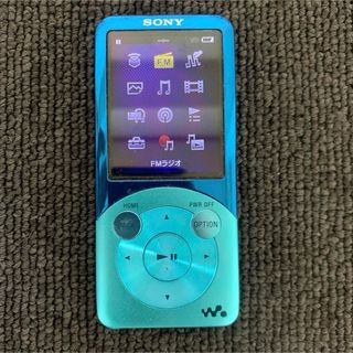 ウォークマン(WALKMAN)のSONY WALKMAN NW-S754 ソニー ウォークマン 8GB ブルー(ポータブルプレーヤー)