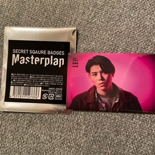 Masterplanの缶バッチ LEO レオ