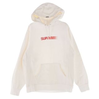 シュプリーム(Supreme)のSupreme シュプリーム パーカー 20SS Motion Logo Hooded Sweatshirt モーションロゴ ロゴ フーディー プルオーバー パーカー ホワイト系 M【中古】(パーカー)