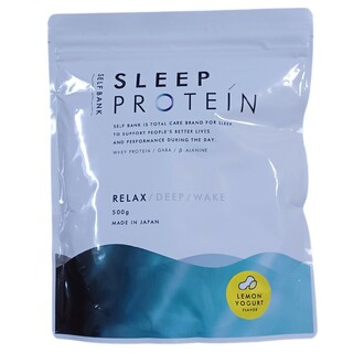 Sleepプロテイン Relaxレモンヨーグルト風味 500g(約20日分)(プロテイン)
