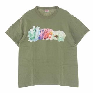 シュプリーム(Supreme)のSupreme シュプリーム Ｔシャツ 23SS Watercolor Tee ウォーターカラー 半袖 Tシャツ グリーン系 M【中古】(シャツ)