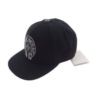 クロムハーツ(Chrome Hearts)のCHROME HEARTS クロムハーツ（原本無） キャップ Horseshoe Baseball Cap ホースシュー ベースボール キャップ 帽子 ブラック系 58.7cm【極上美品】【中古】(その他)