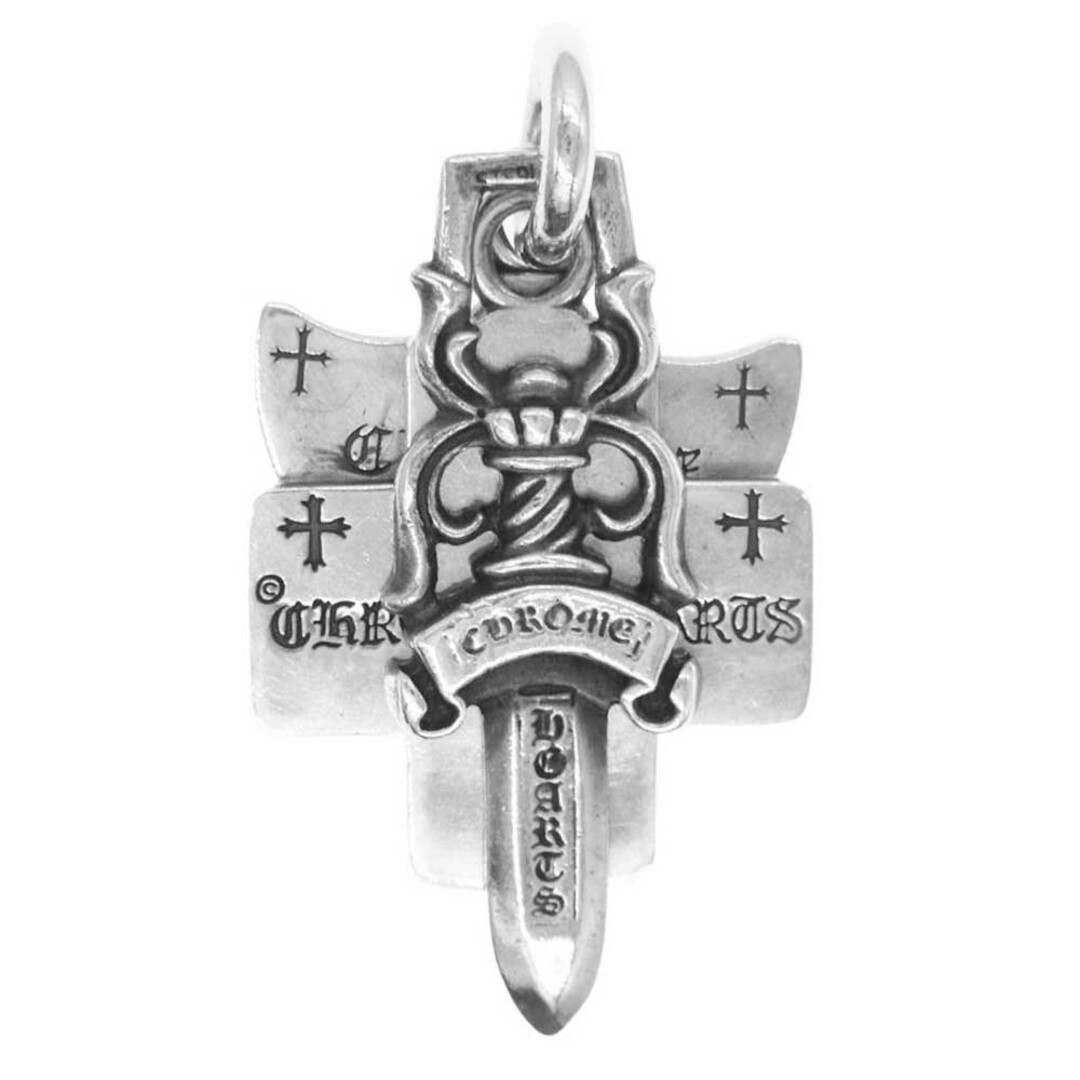 Chrome Hearts(クロムハーツ)のCHROME HEARTS クロムハーツ（原本無） ペンダントトップ 3TRINKETS 3トリンケッツ ネックレストップ ペンダント トップ シルバー系【中古】 メンズのアクセサリー(その他)の商品写真