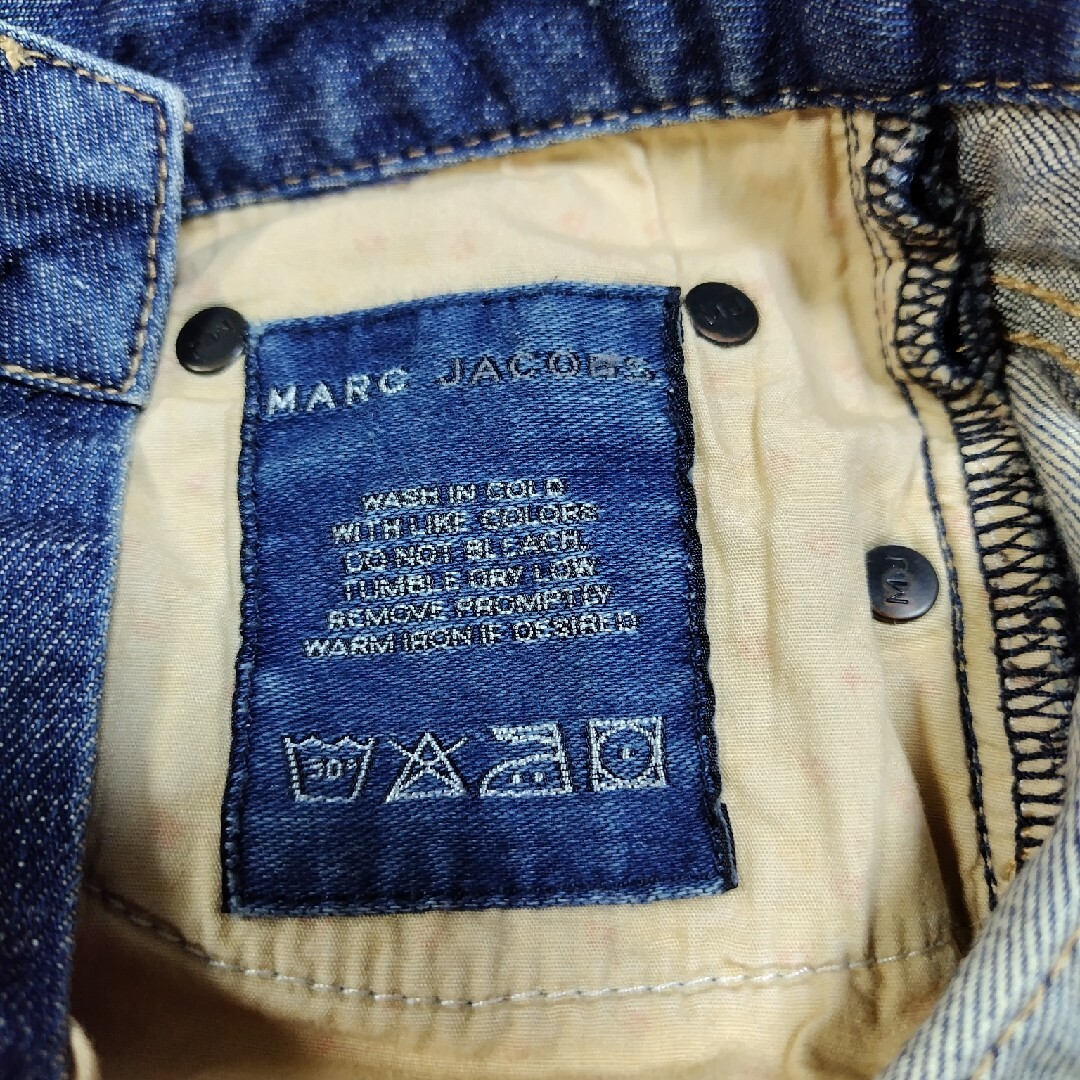 MARC JACOBS(マークジェイコブス)のマークジェイコブス　デニムミニスカート レディースのスカート(ミニスカート)の商品写真