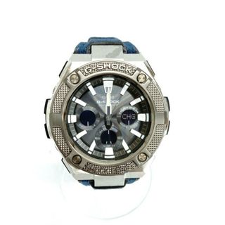 カシオ(CASIO)の★CASIO カシオ 腕時計 G-SHOCK ジーショック G-STEEL GST-W330AC  電波ソーラー デジタル ブルー(腕時計(アナログ))