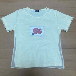 Tシャツ　イエロー　ハイビスカス　160(Tシャツ/カットソー)