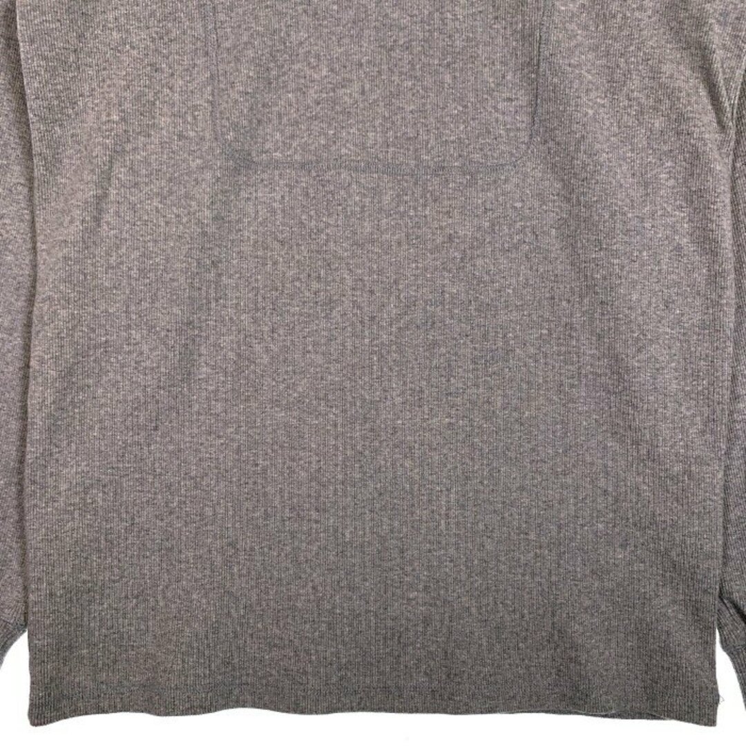 HOUSTON ヒューストン ロングスリーブカットソー グレー Size L メンズのトップス(Tシャツ/カットソー(七分/長袖))の商品写真