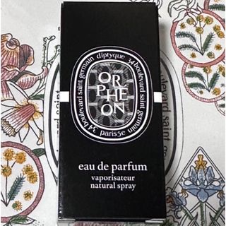 ディプティック(diptyque)の新品　diptyque オルフェオン　2ml(ユニセックス)