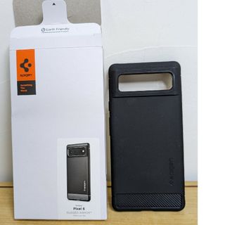 Spigen - 【新品】spigen　pixel6用 スマホケース 黒シュピゲンACSO3437