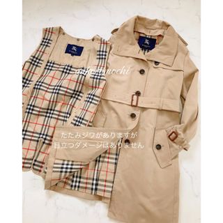 バーバリー(BURBERRY)の高級【美品★日本製ライナー付きトレンチコート】BURBERRYバーバリーロンドン(トレンチコート)