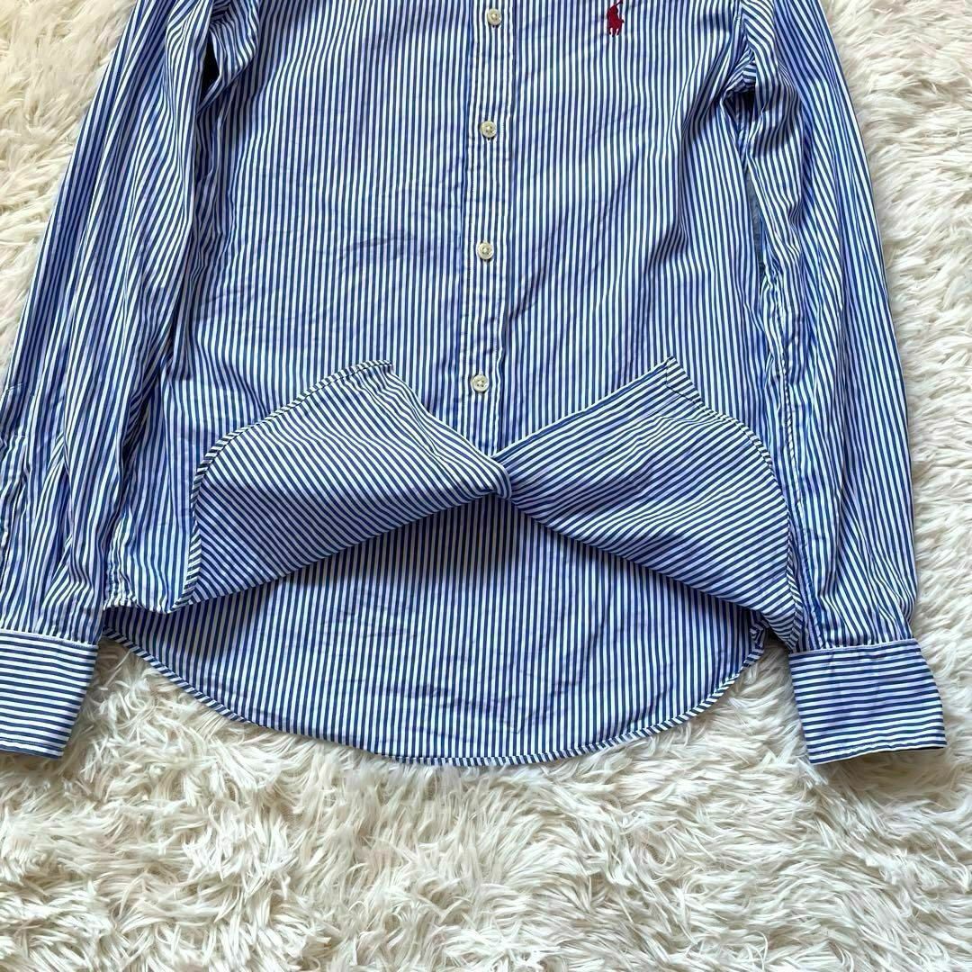 POLO RALPH LAUREN(ポロラルフローレン)の美品POLO RALPH LAUREN シャツ　刺繍ロゴ　現行モデル レディースのトップス(シャツ/ブラウス(長袖/七分))の商品写真