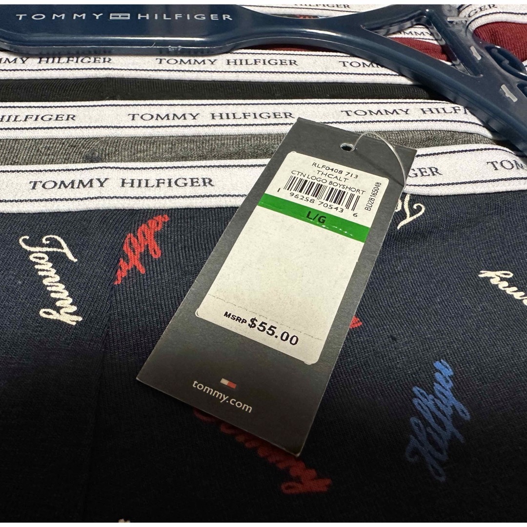 TOMMY HILFIGER(トミーヒルフィガー)のTommy Hilfiger Lサイズ　ショーツセット　新品タグ付き レディースの下着/アンダーウェア(ショーツ)の商品写真