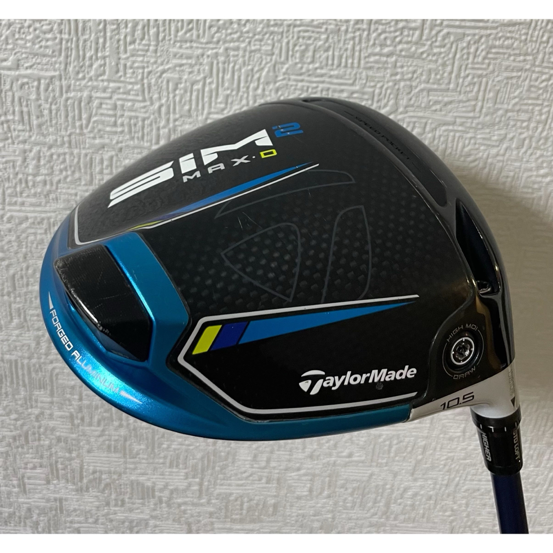 TaylorMade(テーラーメイド)のコーティング施工済み SIM2 MAX D 10.5 ドライバーヘッドのみ スポーツ/アウトドアのゴルフ(クラブ)の商品写真