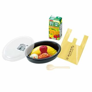 リーメント(Re-MeNT)のリーメント　ひだまり亭　２．洋食ランチの気分　ミニチュア　オムライス　弁当(その他)