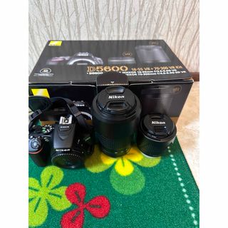 ニコン(Nikon)のニコンd5600ダブルズームキット＋他3レンズ(デジタル一眼)