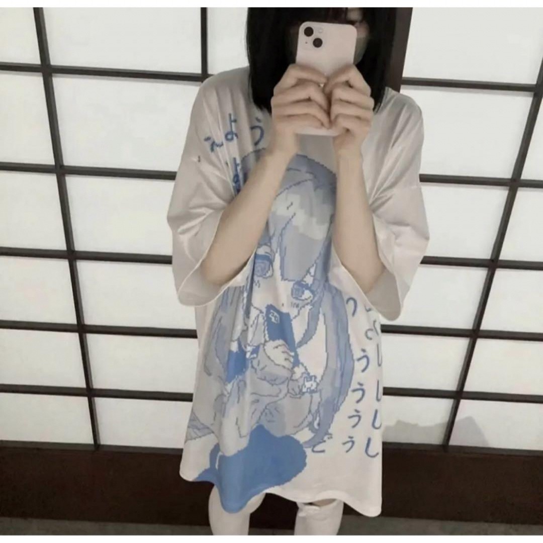 Tシャツ 天使界隈 サブカル 半袖 レディースのトップス(Tシャツ(半袖/袖なし))の商品写真