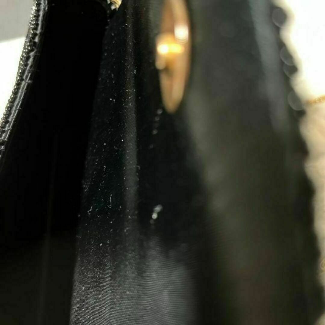 総ビーズ刺繍ビーズ ショルダーバッグ BLACK レディースのバッグ(ショルダーバッグ)の商品写真