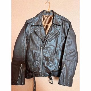 ショット(schott)の70年代ヴィンテージ　ダブルライダース　ブラウンレザー(ライダースジャケット)