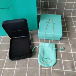 TIFFANY & Co.ティファニーT スマイル ネックレス　スモー