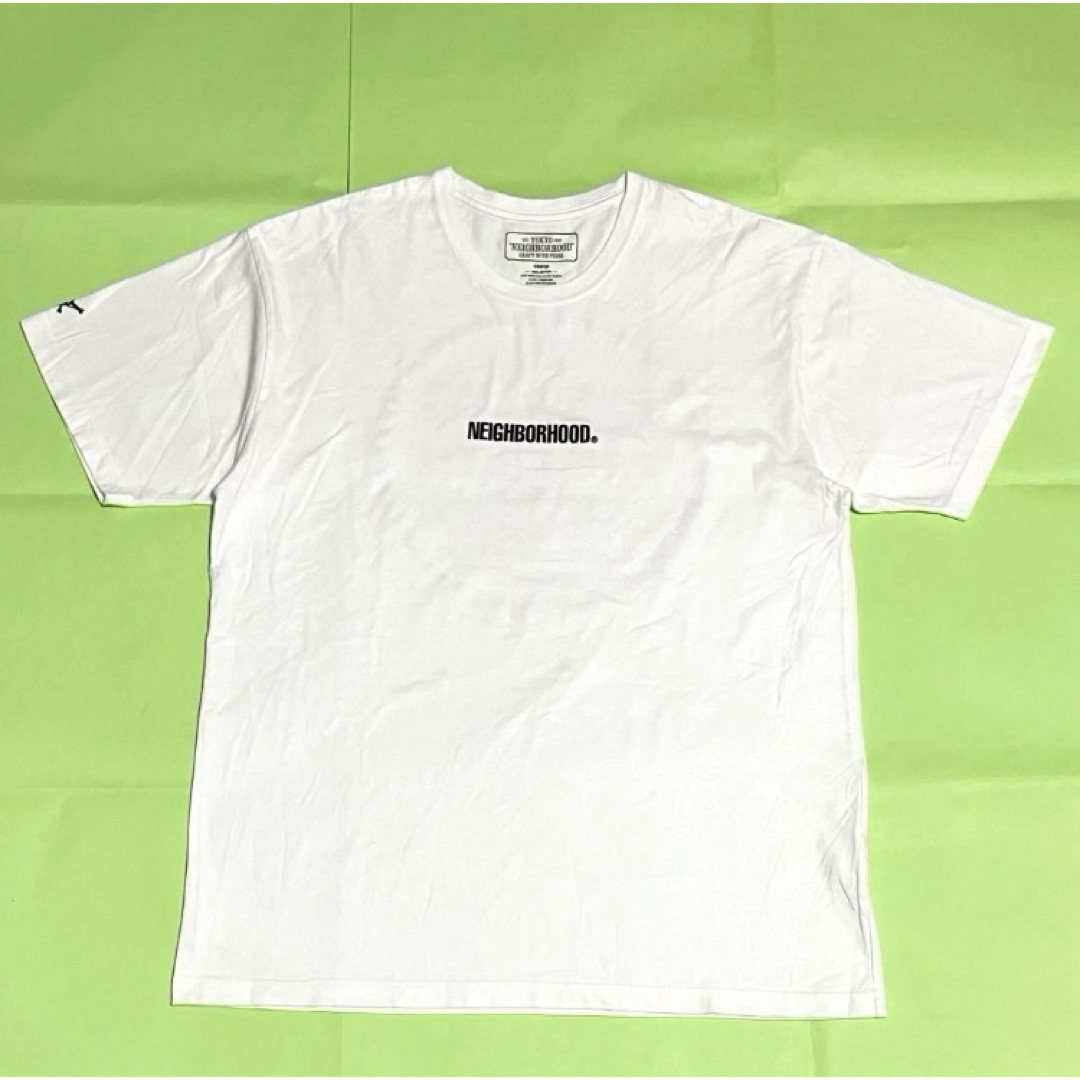 NEIGHBORHOOD(ネイバーフッド)のNEIGHBORHOOD　ネイバーフッド　ロゴTシャツ　サークルロゴ　スカル メンズのトップス(Tシャツ/カットソー(半袖/袖なし))の商品写真