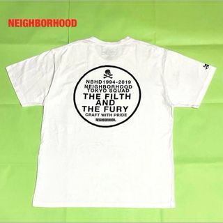 ネイバーフッド(NEIGHBORHOOD)のNEIGHBORHOOD　ネイバーフッド　ロゴTシャツ　サークルロゴ　スカル(Tシャツ/カットソー(半袖/袖なし))