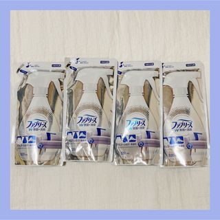 P&G - ファブリーズ W除菌＋消臭  アルコール成分＋ 無香料 詰替用 320ml 4個