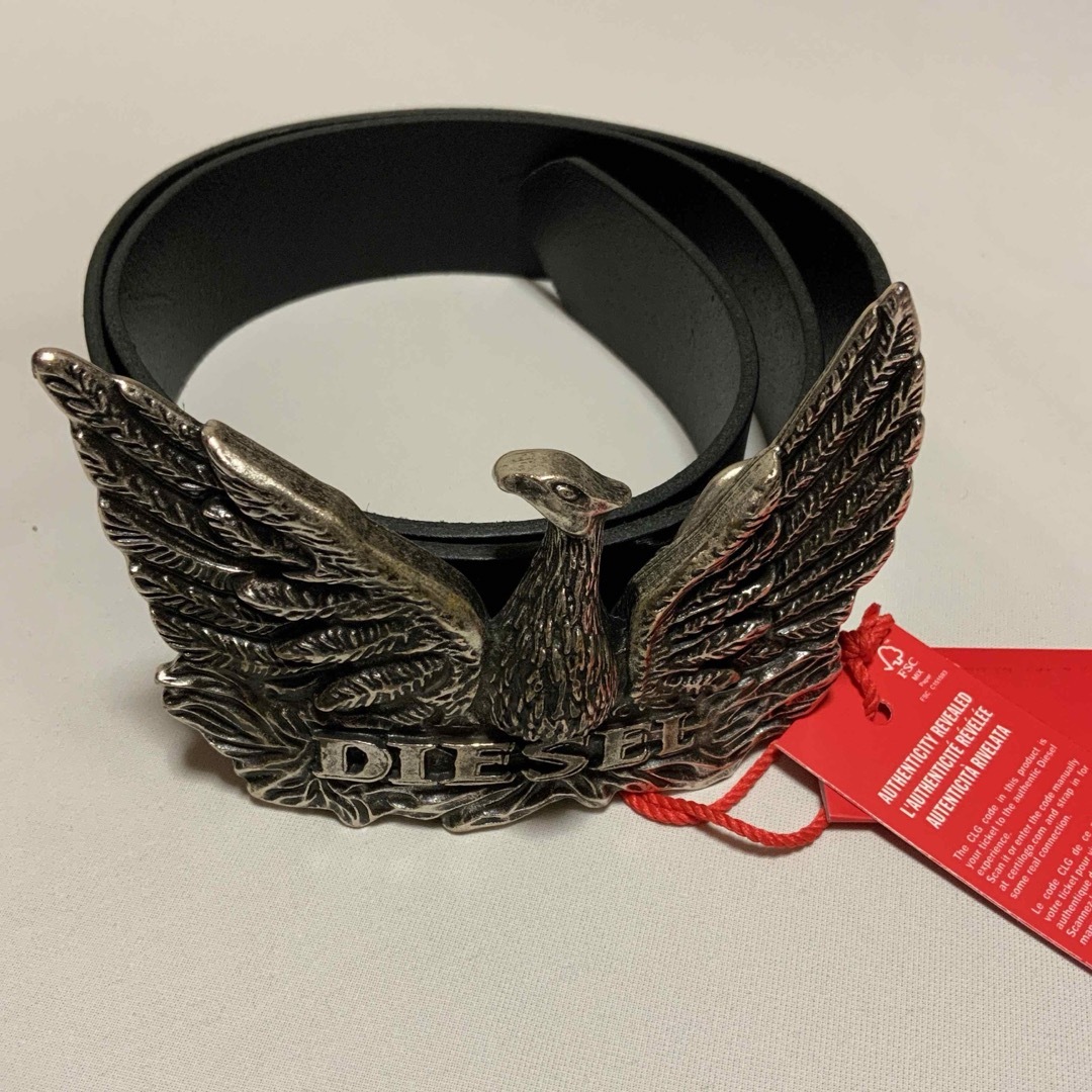 洗練されたデザイン DIESEL Phoenix Belt レザーベルト 80 洗練されたデザイン DIESEL Phoenix Belt レザーベルト 80