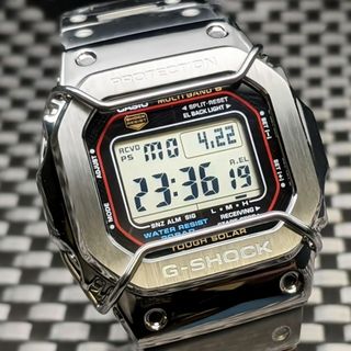 カシオ(CASIO)のG-SHOCK GW-M5610 フルメタルカスタム + ワイヤーガード(腕時計(デジタル))