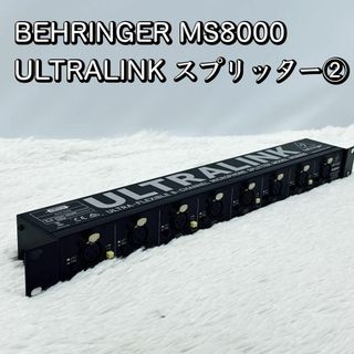 BEHRINGER MS8000 ULTRALINK マイクスプリッター ②(その他)