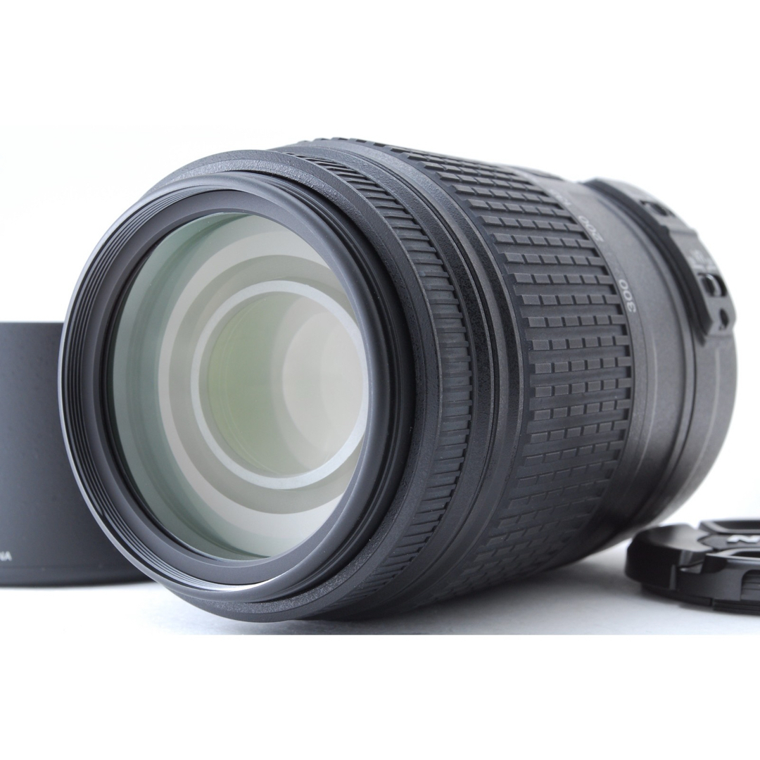 Nikon(ニコン)の✨極美品✨ニコン AF-S 55-300mm VR❤️コンパクトな超望遠ズーム！ スマホ/家電/カメラのカメラ(レンズ(ズーム))の商品写真