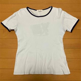 Tシャツ　水色　無地　160(Tシャツ/カットソー)