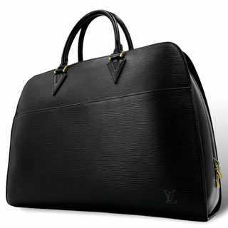 ルイヴィトン(LOUIS VUITTON)の美品 LOUIS VUITTON ブリーフケース エピ ソルボンヌ レザー 黒(ビジネスバッグ)