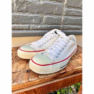 コンバース(CONVERSE)の90年代オールスターホワイトヴィンテージUSA(スニーカー)