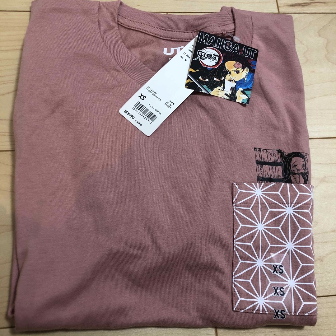 UNIQLO(ユニクロ)の鬼滅の刃　Tシャツ　ユニクロ　XS メンズのトップス(Tシャツ/カットソー(半袖/袖なし))の商品写真