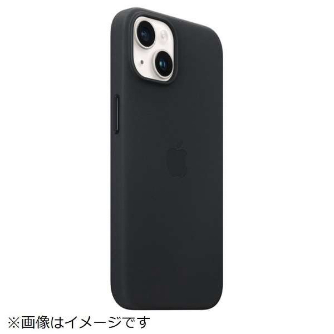 iPhone(アイフォーン)のiPhone 14 Plus 純正レザーケース ミッドナイト スマホ/家電/カメラのスマホアクセサリー(iPhoneケース)の商品写真