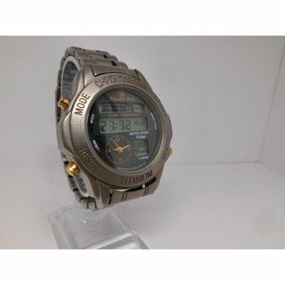 シチズン(CITIZEN)のCITIZEN Thunder Bird　TITANIUM 稼働品　ジャンク(腕時計(デジタル))