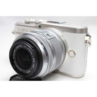 オリンパス(OLYMPUS)の❤️超人気最新モデル❤️OLYMPUS PEN E-PL10 ホワイト(ミラーレス一眼)