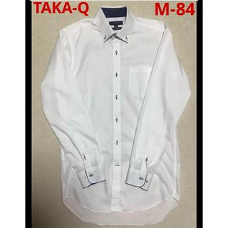 タカキュー(TAKA-Q)のTAKA-Q　タカキュー　ワイシャツ　M-84　ビジネスシャツ　ボタンダウン(シャツ)