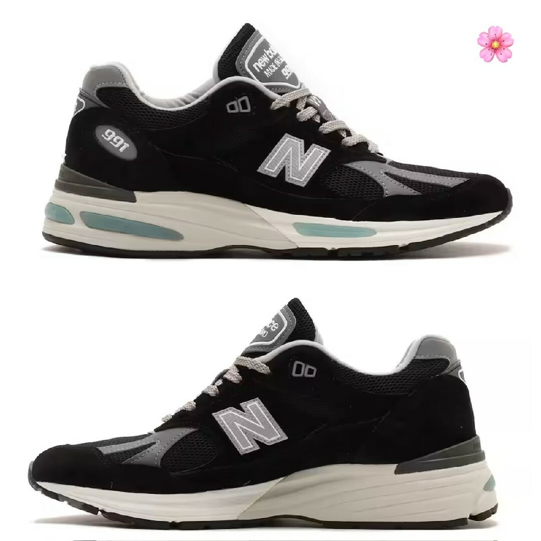 New Balance(ニューバランス)の国内正規品 24.5cm ニューバランス U991BK2 ブラック レディースの靴/シューズ(スニーカー)の商品写真