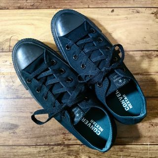 コンバース(CONVERSE)のコンバース CONVERSE NEXTAR   黒×黒　23cm(スニーカー)