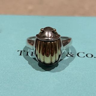 Tiffany & Co. - Tiffany ティファニー スカラベ リング 925 750 コンビ