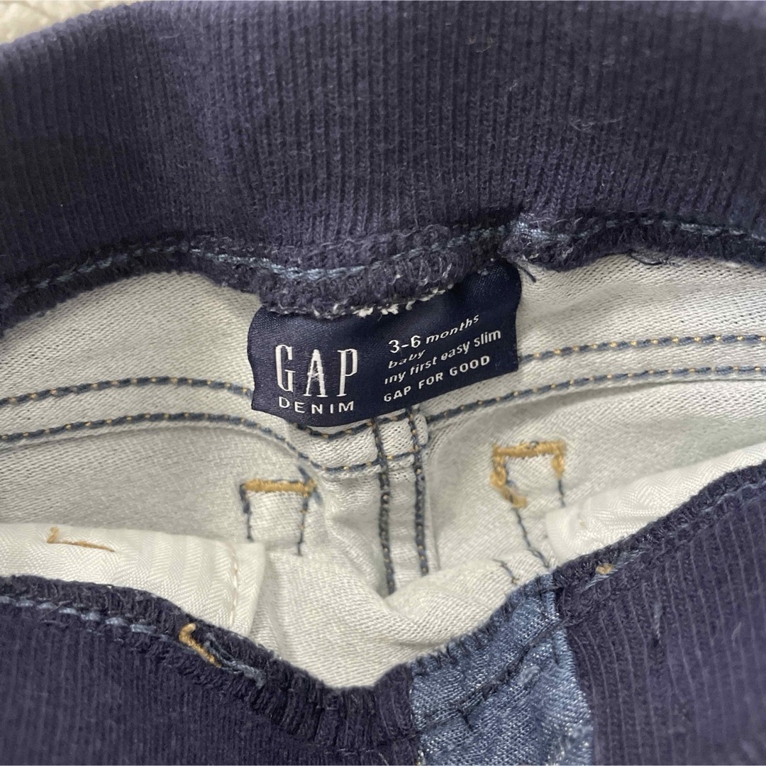 babyGAP(ベビーギャップ)のbabyGap プルオン　スリム　フィット　ジーンズ キッズ/ベビー/マタニティのベビー服(~85cm)(パンツ)の商品写真